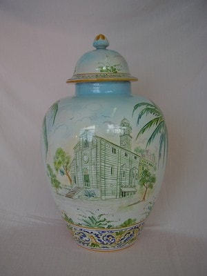 Ceramiche d-Arte di Albisola - Chiesa di Nostra Signora della Consolazione. Celle Ligure